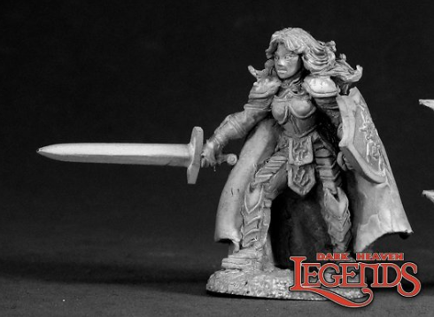 JANA BLACKFIRE, FEMALE WARRIOR | Gate City Games LLC