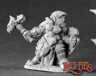 NALILA GOLDHAMMER, FEMALE DWARF PALADIN | Gate City Games LLC