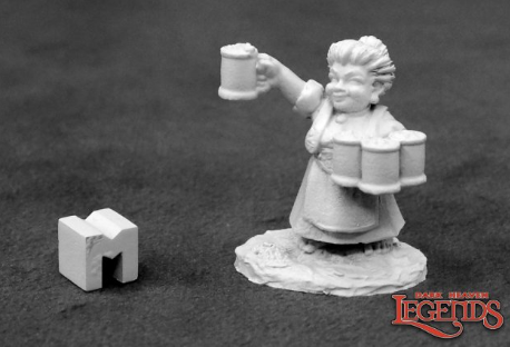 POPPY CLOVERLOCKS, HALFLING BARMAID | Gate City Games LLC