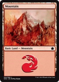 Mountain (62) [Magic Game Night 2019] | Gate City Games LLC