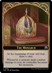 The Monarch // Shapeshifter Double-Sided Token [March of the Machine Commander Tokens] | Gate City Games LLC