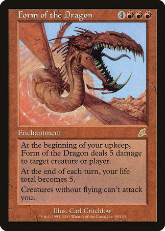 Form of the Dragon [Scourge] | Gate City Games LLC