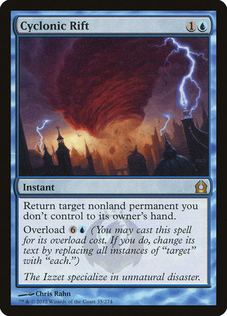 Cyclonic Rift [Return to Ravnica] | Gate City Games LLC