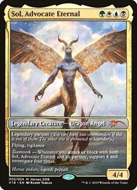 Sol, Advocate Eternal [Unique and Miscellaneous Promos] | Gate City Games LLC