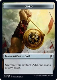 Gold Token [Theros Beyond Death] | Gate City Games LLC