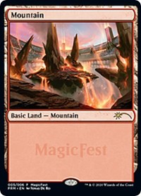 Mountain (2020) [MagicFest Cards] | Gate City Games LLC