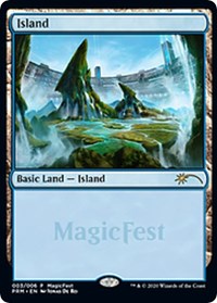Island (2020) [MagicFest Cards] | Gate City Games LLC