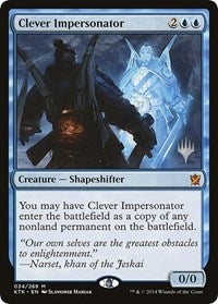 Clever Impersonator [Promo Pack: Theros Beyond Death] | Gate City Games LLC