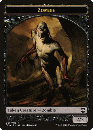 Zombie Token [Eternal Masters Tokens] | Gate City Games LLC