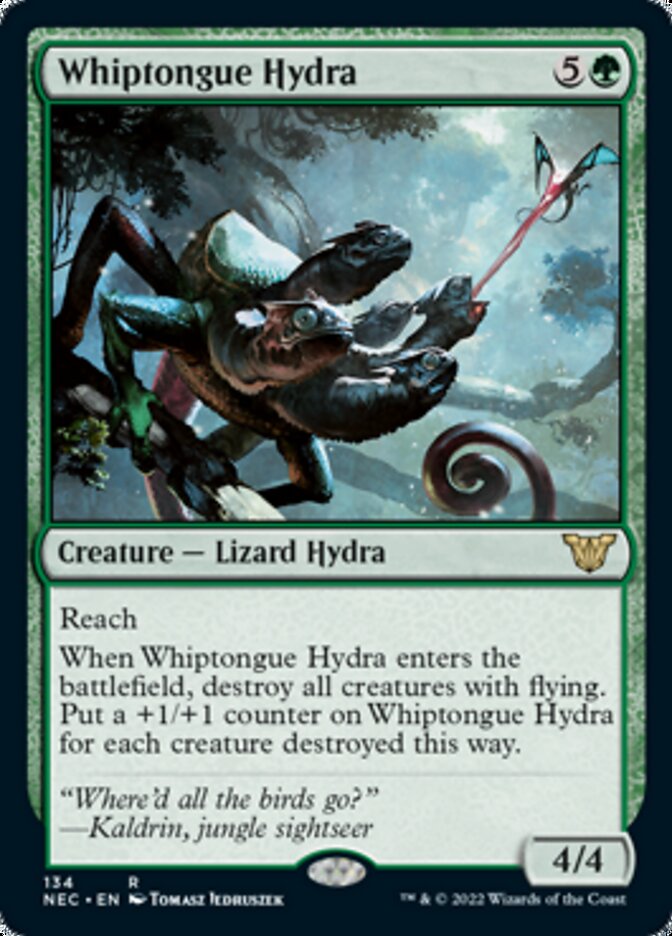 Whiptongue Hydra [Kamigawa: Neon Dynasty Commander] | Gate City Games LLC