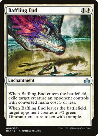 Baffling End [Rivals of Ixalan] | Gate City Games LLC