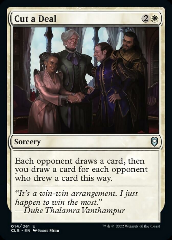 Cut a Deal [Commander Legends: Battle for Baldur's Gate] | Gate City Games LLC