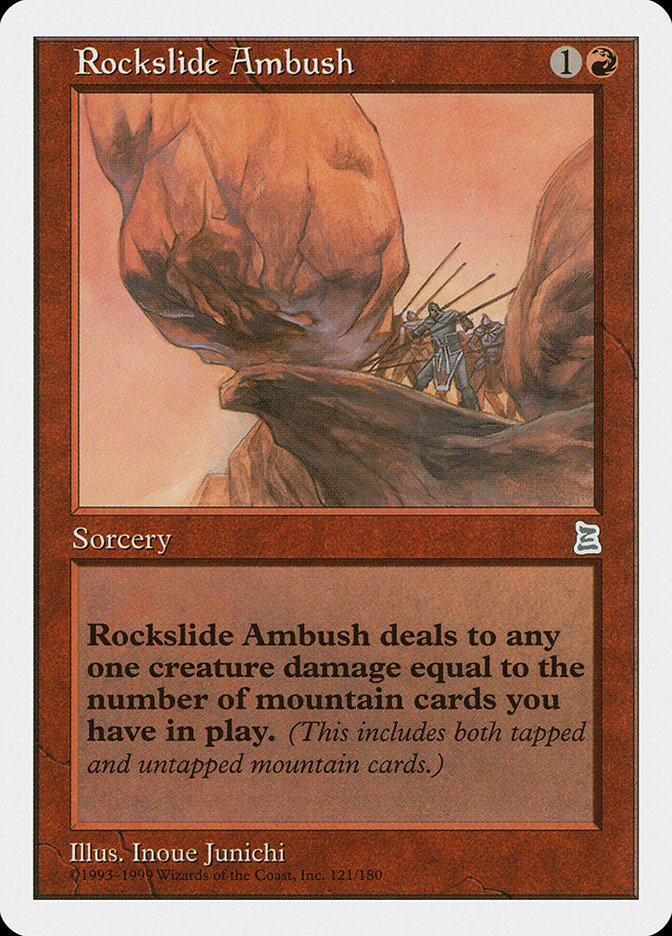 Rockslide Ambush [Portal Three Kingdoms] | Gate City Games LLC