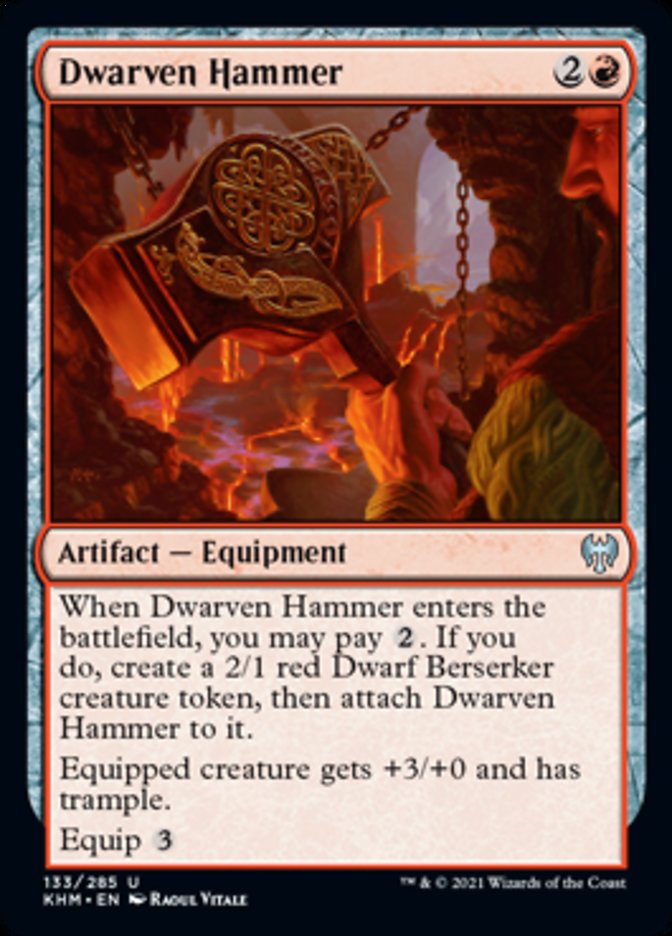 Dwarven Hammer [Kaldheim] | Gate City Games LLC
