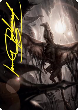 Shadrix Silverquill Art Card (Gold-Stamped Signature) [Strixhaven: School of Mages Art Series] | Gate City Games LLC