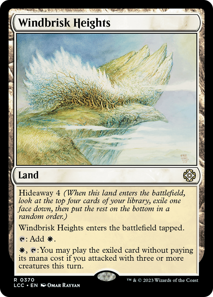 Windbrisk Heights [The Lost Caverns of Ixalan Commander] | Gate City Games LLC