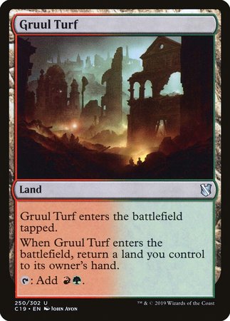 Gruul Turf [Commander 2019] | Gate City Games LLC