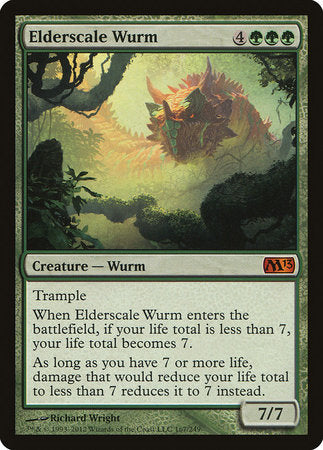 Elderscale Wurm [Magic 2013] | Gate City Games LLC