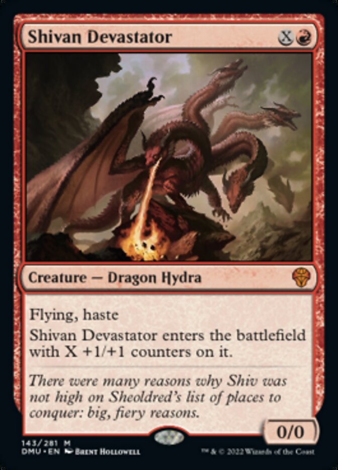 Shivan Devastator [Dominaria United] | Gate City Games LLC