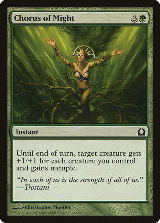 Chorus of Might [Return to Ravnica] | Gate City Games LLC