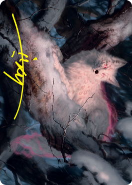 Mila, Crafty Companion Art Card (Gold-Stamped Signature) [Strixhaven: School of Mages Art Series] | Gate City Games LLC