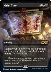 Grim Tutor (Alternate Art) [Core Set 2021] | Gate City Games LLC