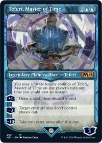 Teferi, Master of Time (Showcase) (292) [Core Set 2021] | Gate City Games LLC