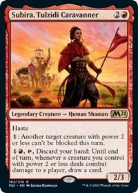Subira, Tulzidi Caravanner [Core Set 2021] | Gate City Games LLC