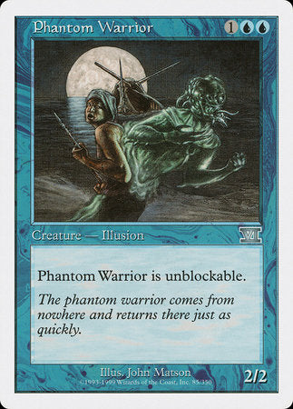 Phantom Warrior [Classic Sixth Edition] | Gate City Games LLC