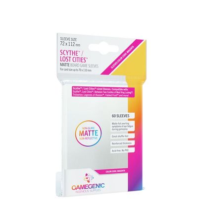 Gamegenic Board Game Card Sleeves | Gate City Games LLC