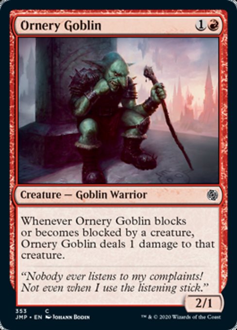 Ornery Goblin [Jumpstart] | Gate City Games LLC