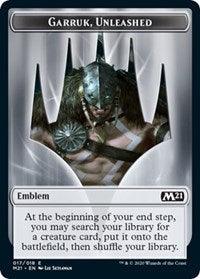 Emblem - Garruk, Unleashed [Core Set 2021] | Gate City Games LLC