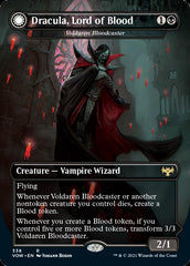 Voldaren Bloodcaster // Bloodbat Summoner - Dracula, Lord of Blood // Dracula, Lord of Bats [Innistrad: Crimson Vow] | Gate City Games LLC