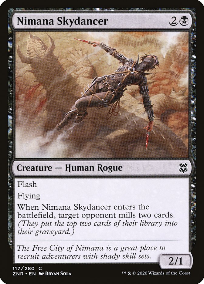 Nimana Skydancer [Zendikar Rising] | Gate City Games LLC