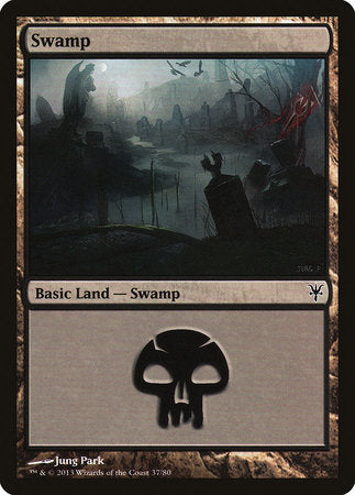 Swamp (37) [Duel Decks: Sorin vs. Tibalt] | Gate City Games LLC