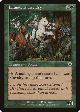 Llanowar Cavalry [Invasion] | Gate City Games LLC