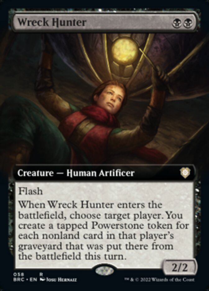 Wreck Hunter (Extended Art) [The Brothers' War Commander] | Gate City Games LLC