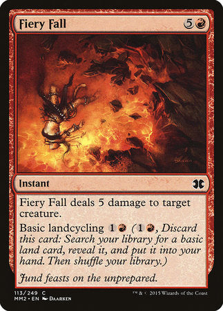 Fiery Fall [Modern Masters 2015] | Gate City Games LLC