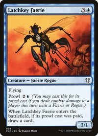 Latchkey Faerie [Zendikar Rising Commander] | Gate City Games LLC