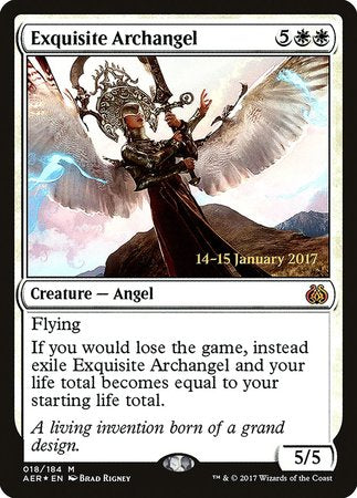 Exquisite Archangel [Aether Revolt Promos] | Gate City Games LLC