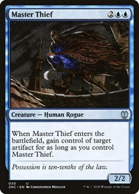 Master Thief [Zendikar Rising Commander] | Gate City Games LLC