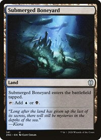 Submerged Boneyard [Zendikar Rising Commander] | Gate City Games LLC