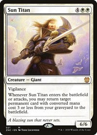 Sun Titan [Zendikar Rising Commander] | Gate City Games LLC