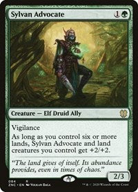 Sylvan Advocate [Zendikar Rising Commander] | Gate City Games LLC