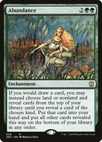 Abundance [Zendikar Rising Commander] | Gate City Games LLC