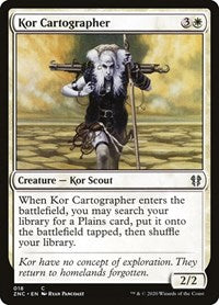 Kor Cartographer [Zendikar Rising Commander] | Gate City Games LLC