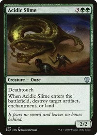 Acidic Slime [Zendikar Rising Commander] | Gate City Games LLC