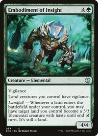 Embodiment of Insight [Zendikar Rising Commander] | Gate City Games LLC