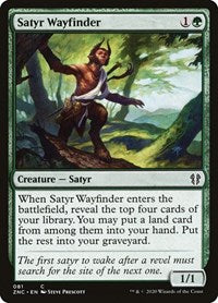 Satyr Wayfinder [Zendikar Rising Commander] | Gate City Games LLC