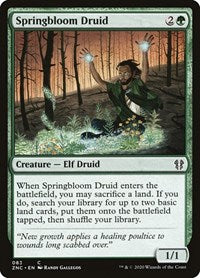 Springbloom Druid [Zendikar Rising Commander] | Gate City Games LLC